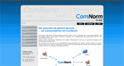 Desktop Screenshot of comnorm.ch